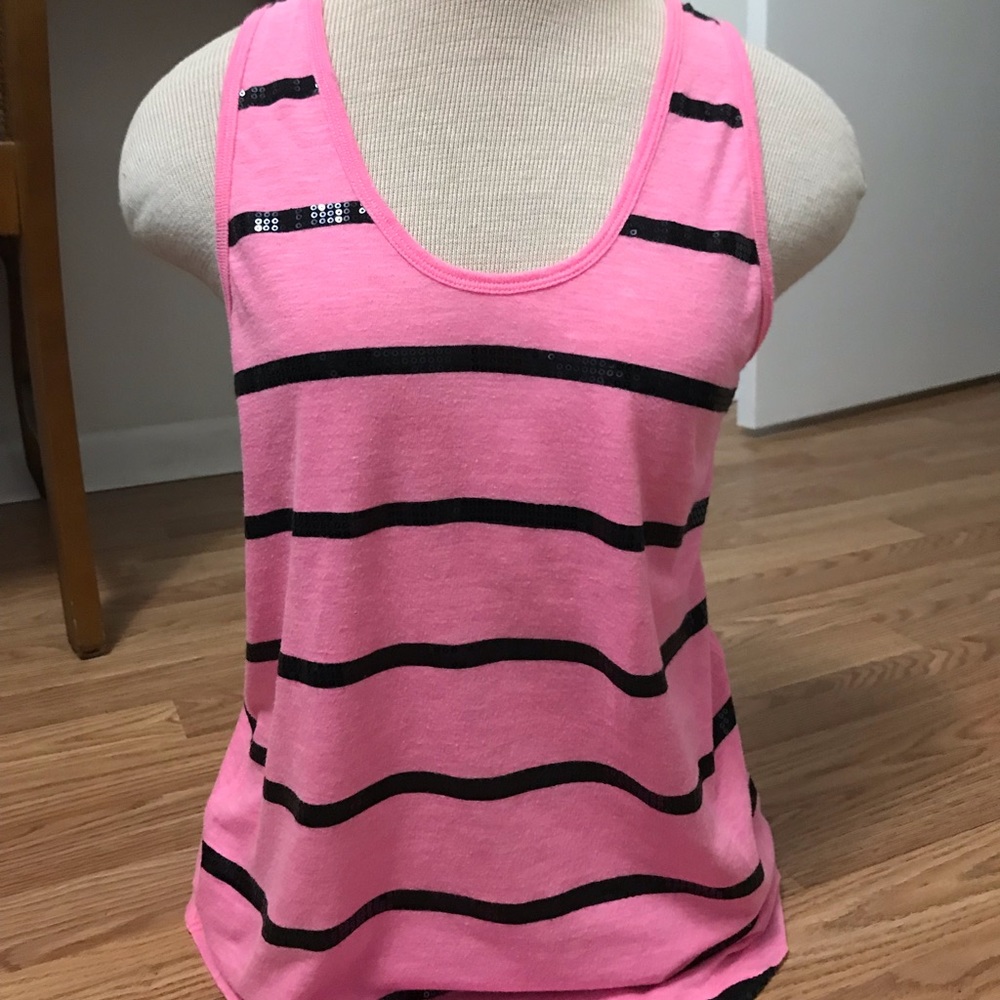 VS Pink racerback tank